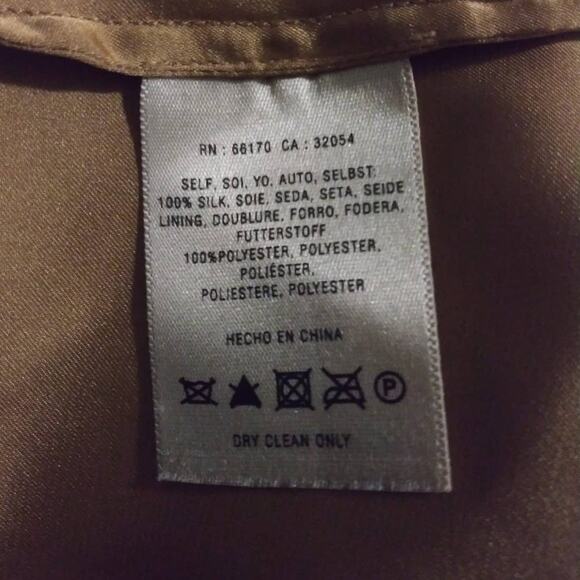 Meadow Rue Yellow Floral Print 100% Silk Ruffle Accent Dress Sz 6 Small - Picture 7 of 8